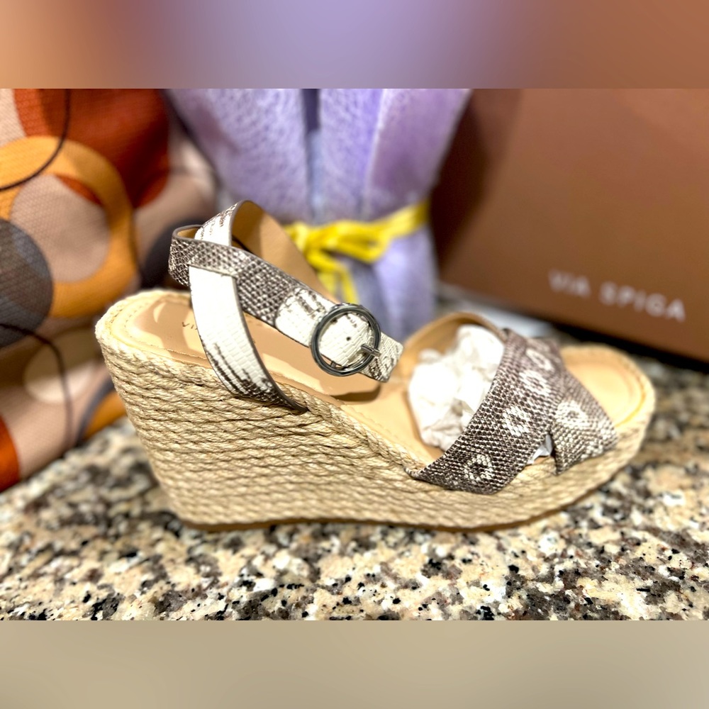 Via Spiga Sesilia Leather City Sandal